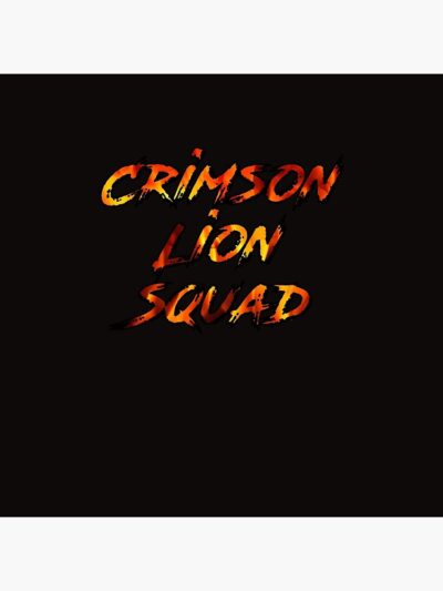 Alternative view of Black Clover Crimson Lions Squad Throw Pillow
