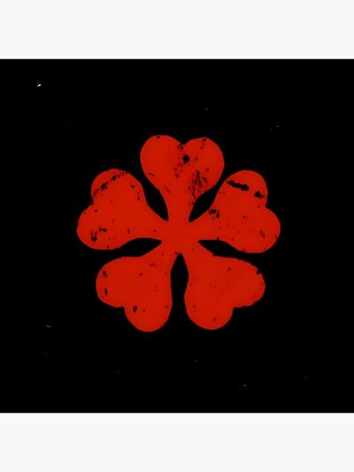 Alternative view of Black Clover Mystic Clover Symbol Throw Pillow