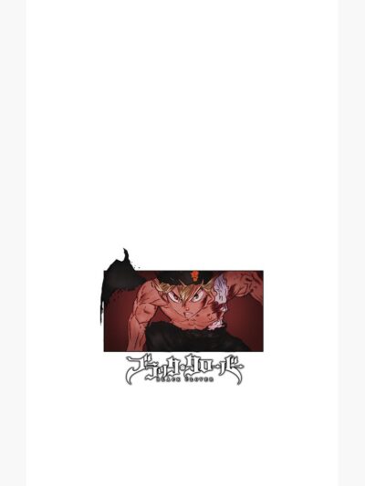 Alternative view of Black Clover Doodle Anti Magic Boy Shower Curtain