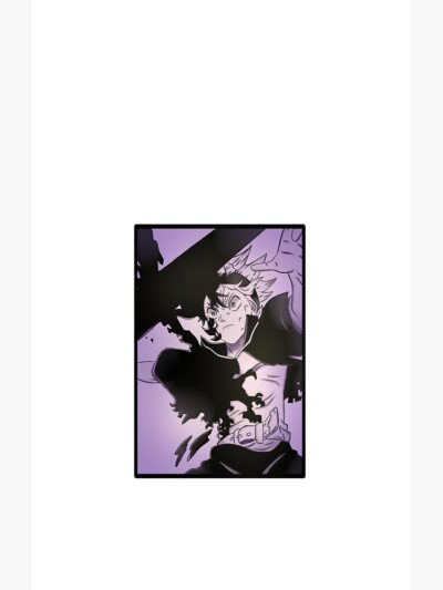 Alternative view of Black Clover Doodle Knight Squad Shower Curtain