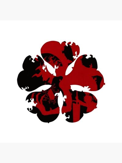 Alternative view of Royal Clover Crest Black Clover Tapestry