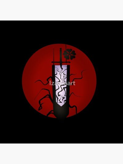 Alternative view of Doodle Sword Warrior Black Clover Tapestry