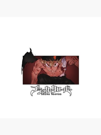 Alternative view of Doodle Anti Magic Boy Black Clover Tapestry