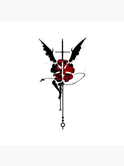 Alternative view of Demon Dweller Sword Black Clover Tapestry