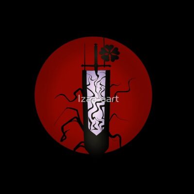 Alternative view of Doodle Sword Warrior Black Clover Tote Bag