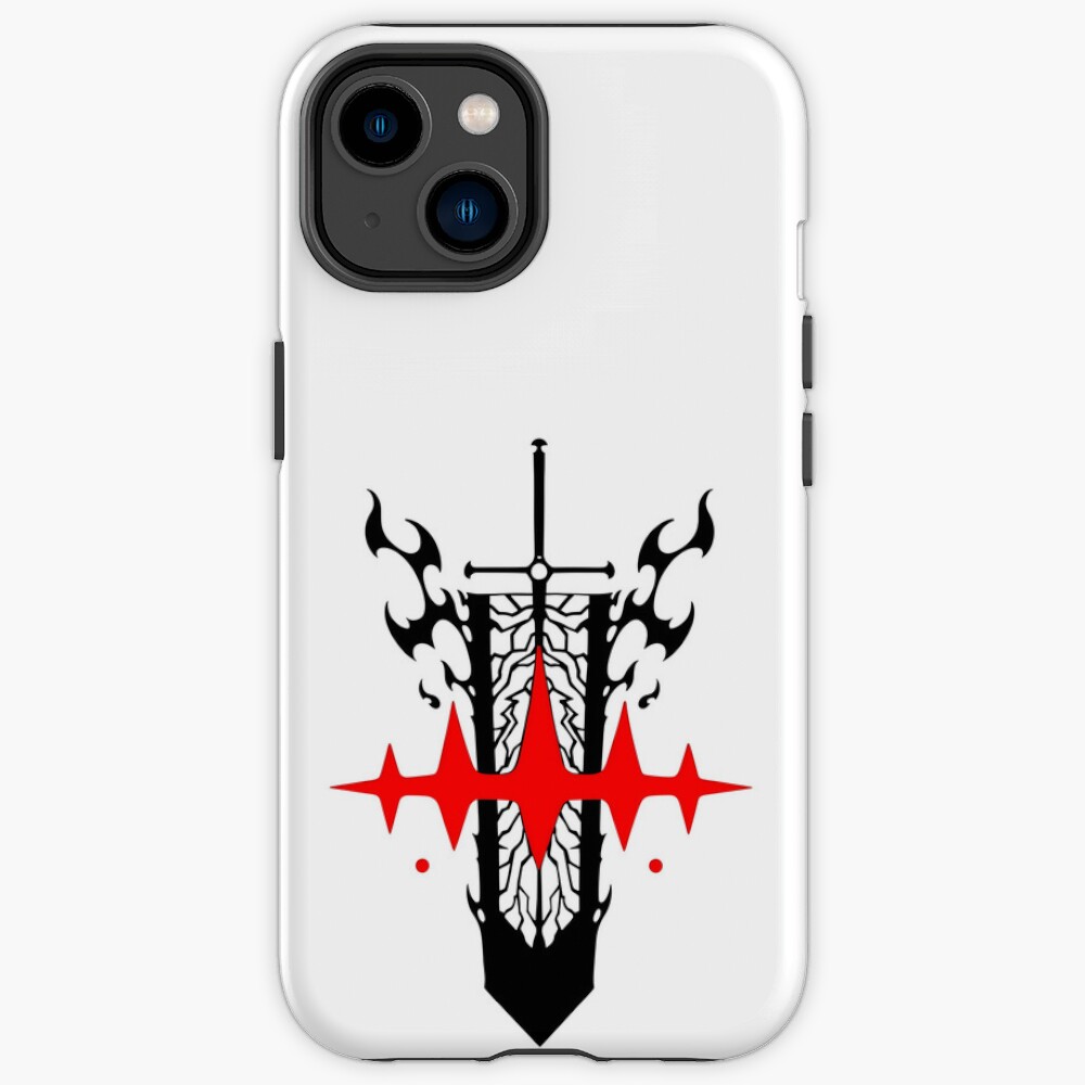 Black Clover Dark Fantasy Sword Warrior Iphone Case