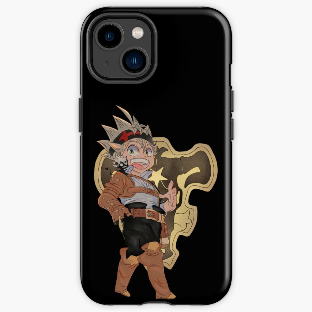 Black Clover Scribble Baka Design Iphone Case