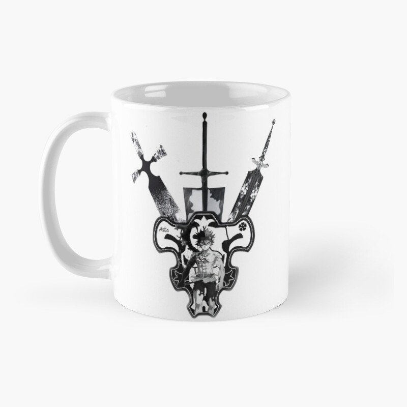Black Clover Asta Dual Swords Mug - Image 2