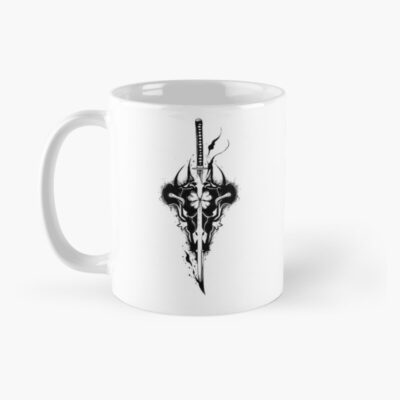 Alternative view of Black Clover Yami Weapon Style Mug