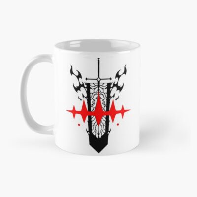 Alternative view of Black Clover Dark Fantasy Sword Warrior Mug
