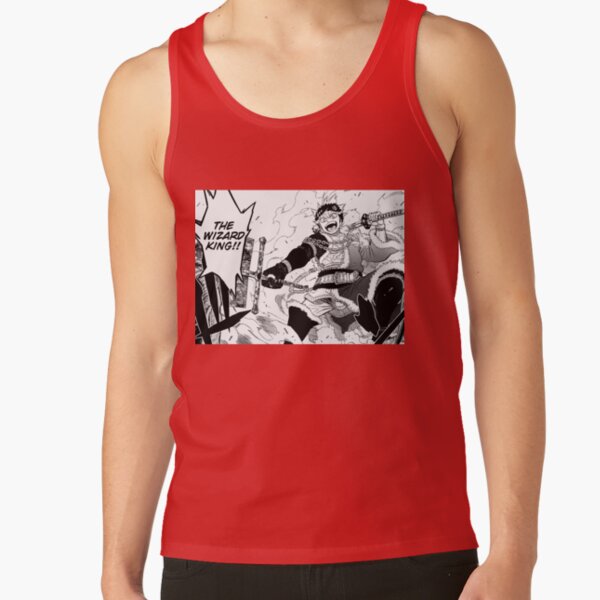 Black Clover Wizard King Asta Tank Top - Image 4