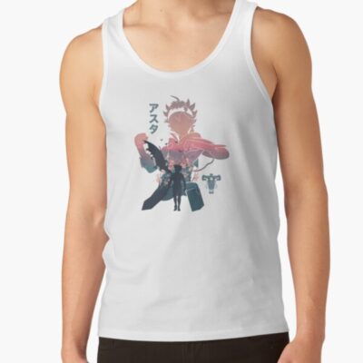 Alternative view of Black Clover Outer Asta 879 Tank Top