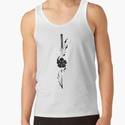 Alternative view of Black Clover Asta Demon Slayer Sword Art Tank Top