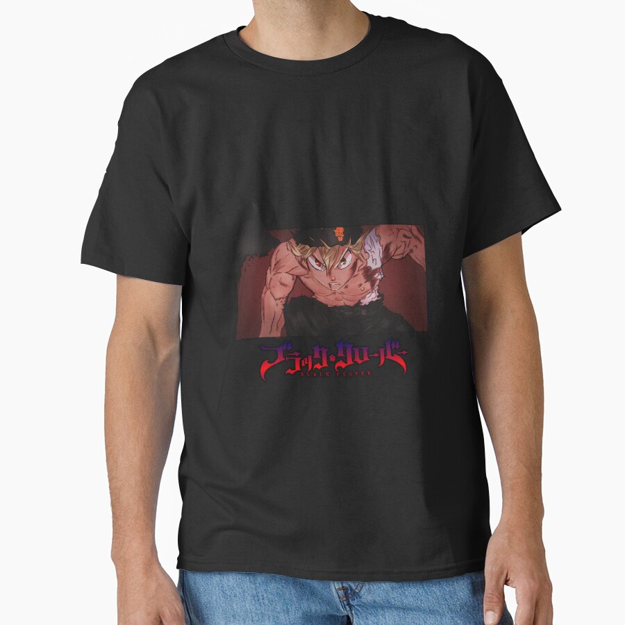 Doodle Knight Squad Black Clover T-shirt - Image 3