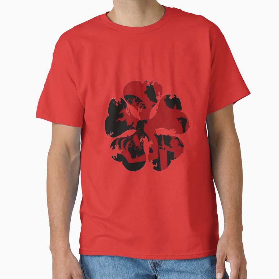 Royal Clover Emblem Black Clover T-shirt - Image 5
