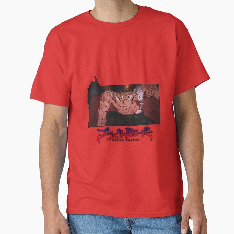 Doodle Knight Squad Black Clover T-shirt - Image 6
