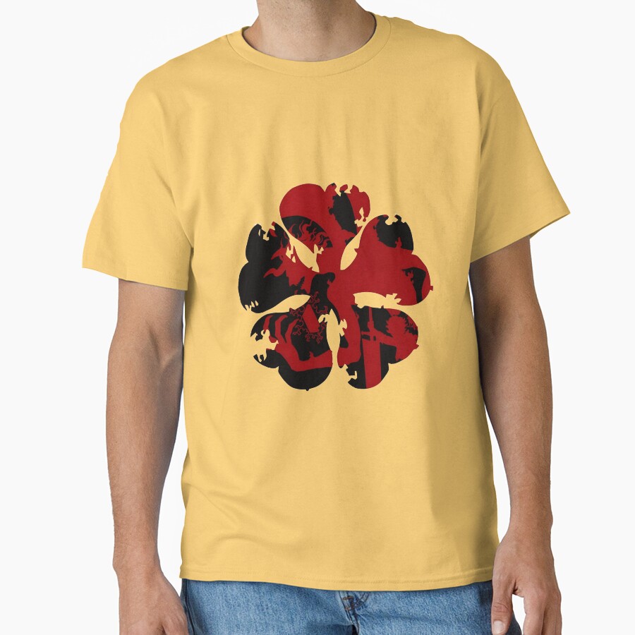 Royal Clover Emblem Black Clover T-shirt - Image 6