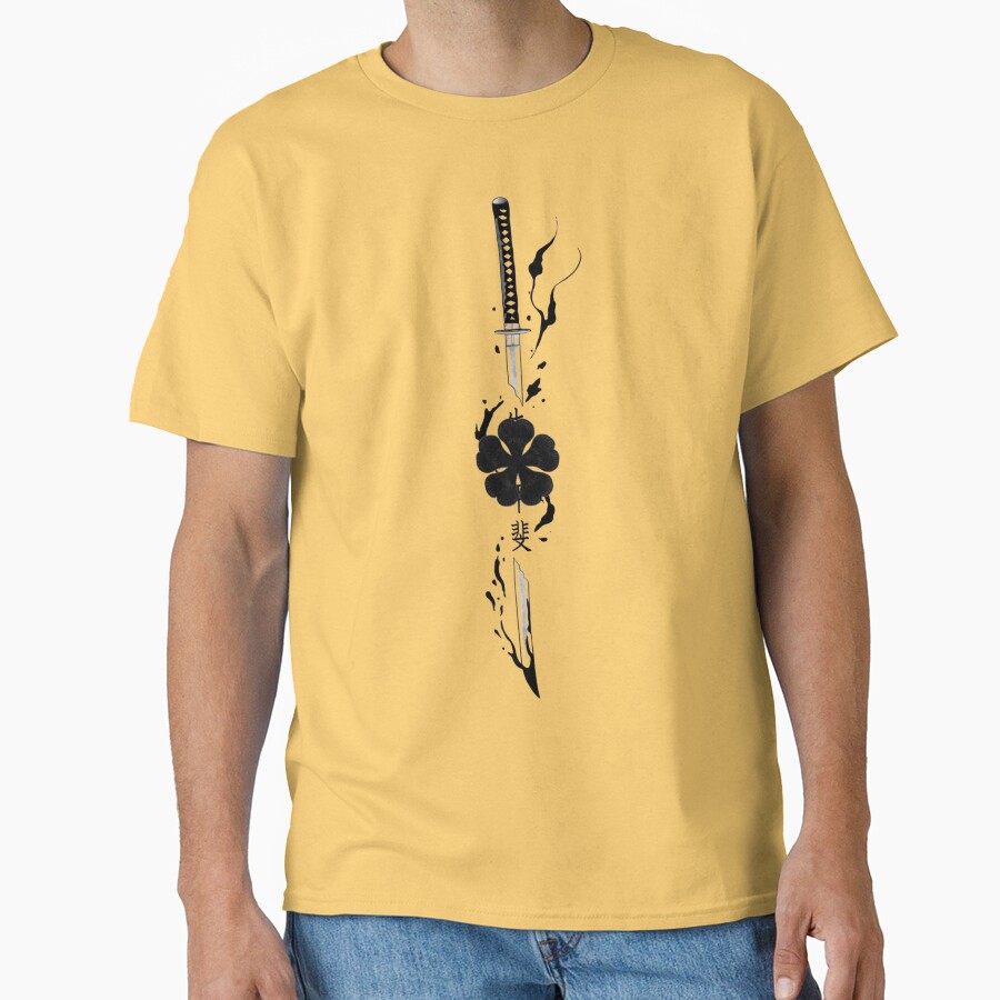 Black Clover Asta Demon Slayer Sword Art T-shirt - Image 6