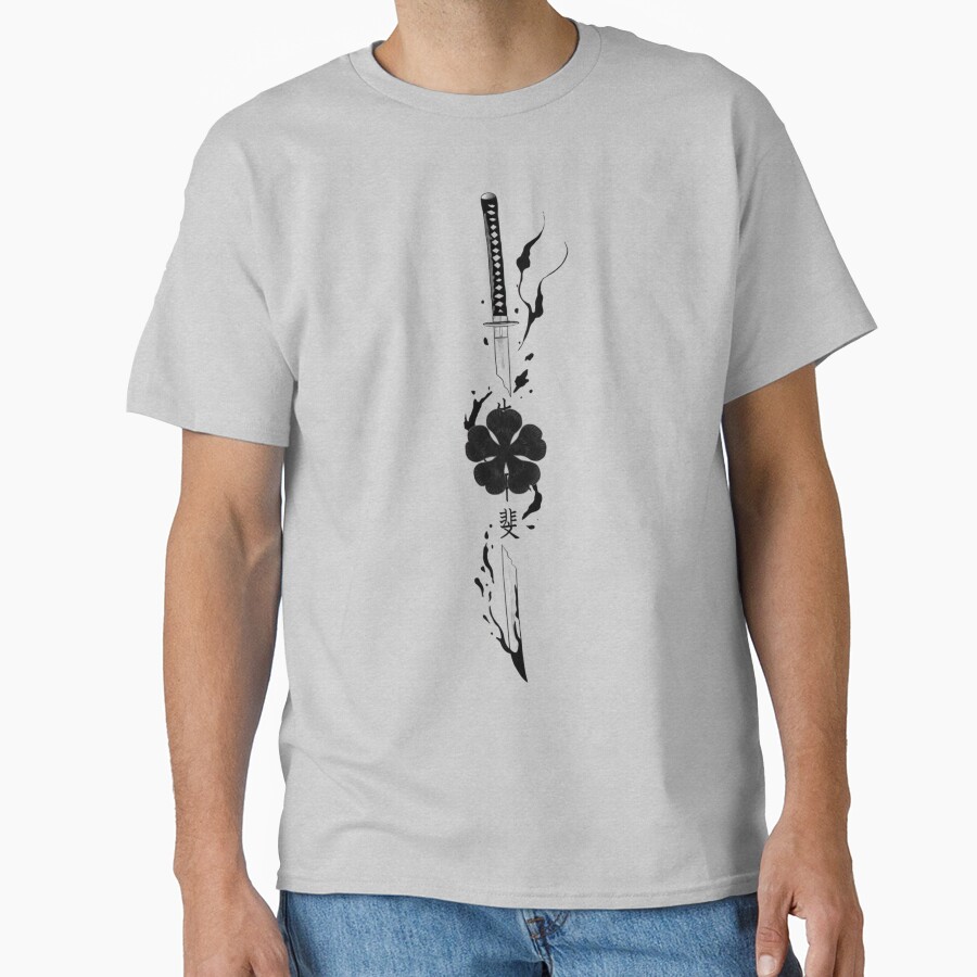 Black Clover Asta Demon Slayer Sword Art T-shirt - Image 4