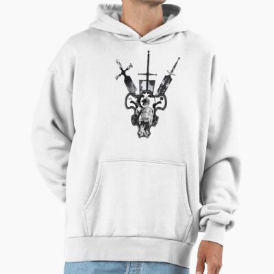 Alternative view of Black Clover Asta Dual Swords Hoodie