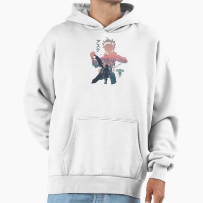 Alternative view of Black Clover Outer Asta 879 Hoodie