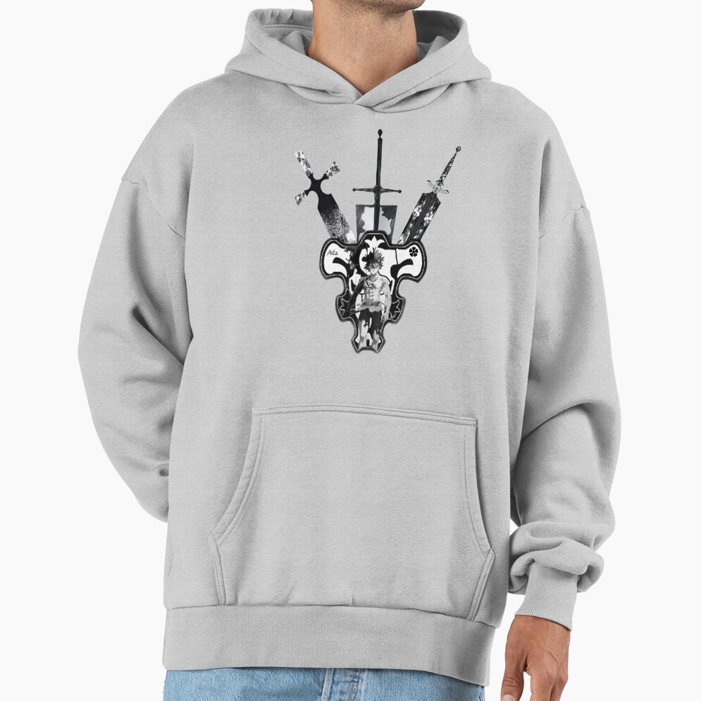 Black Clover Asta Dual Swords Hoodie