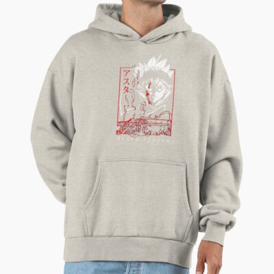 Alternative view of Asta Black Clover Magic Knight Hoodie
