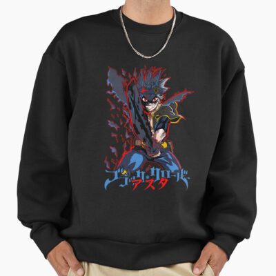 Alternative view of Black Clover The Magic Warrior Sweatshirt