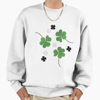 Alternative view of Pattern Clover Black Clover Sweatshirt