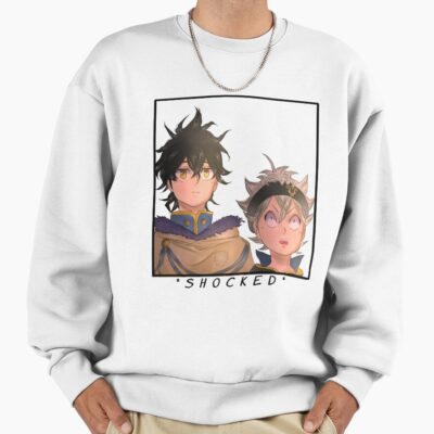 Alternative view of Doodle Brotherhood Unit Black Clover Sweatshirt
