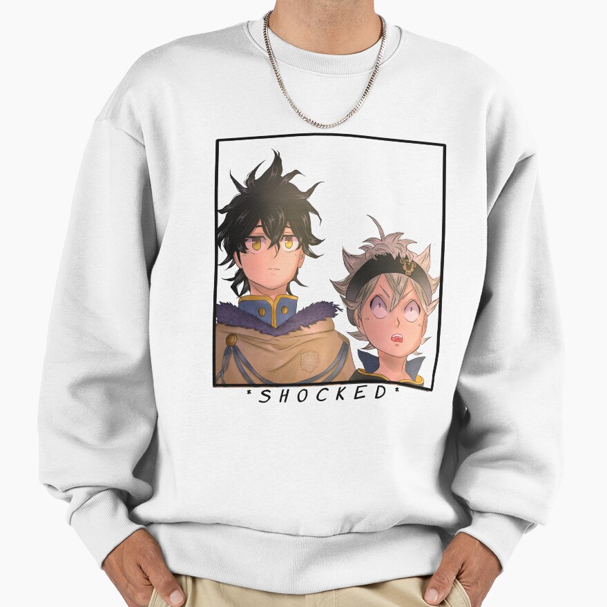 Doodle Brotherhood Unit Black Clover Sweatshirt - Image 2