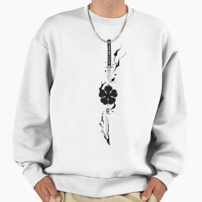 Alternative view of Black Clover Asta Demon Slayer Sword Art Sweatshirt