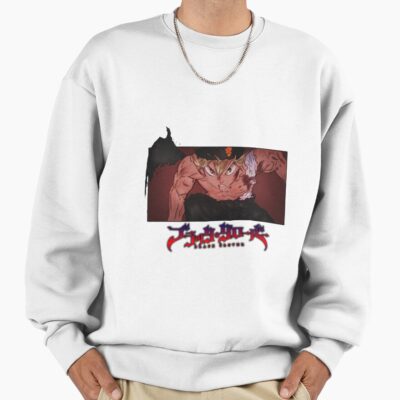 Alternative view of Doodle Knight Squad Black Clover Sweatshirt