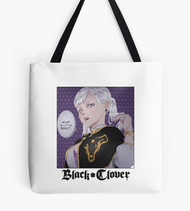 Black Clover Doodle Princess Silva Tote Bag