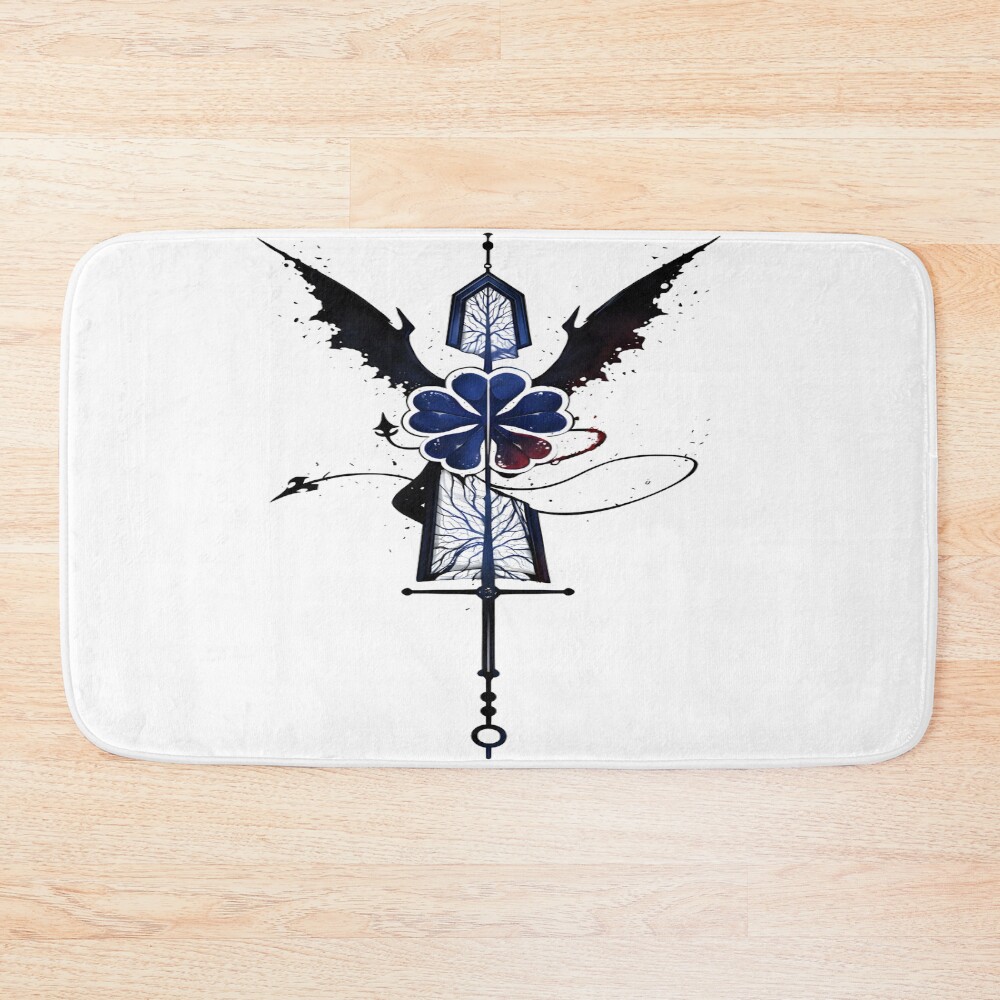 Asta Black Clover Magic Knight Bath Mat