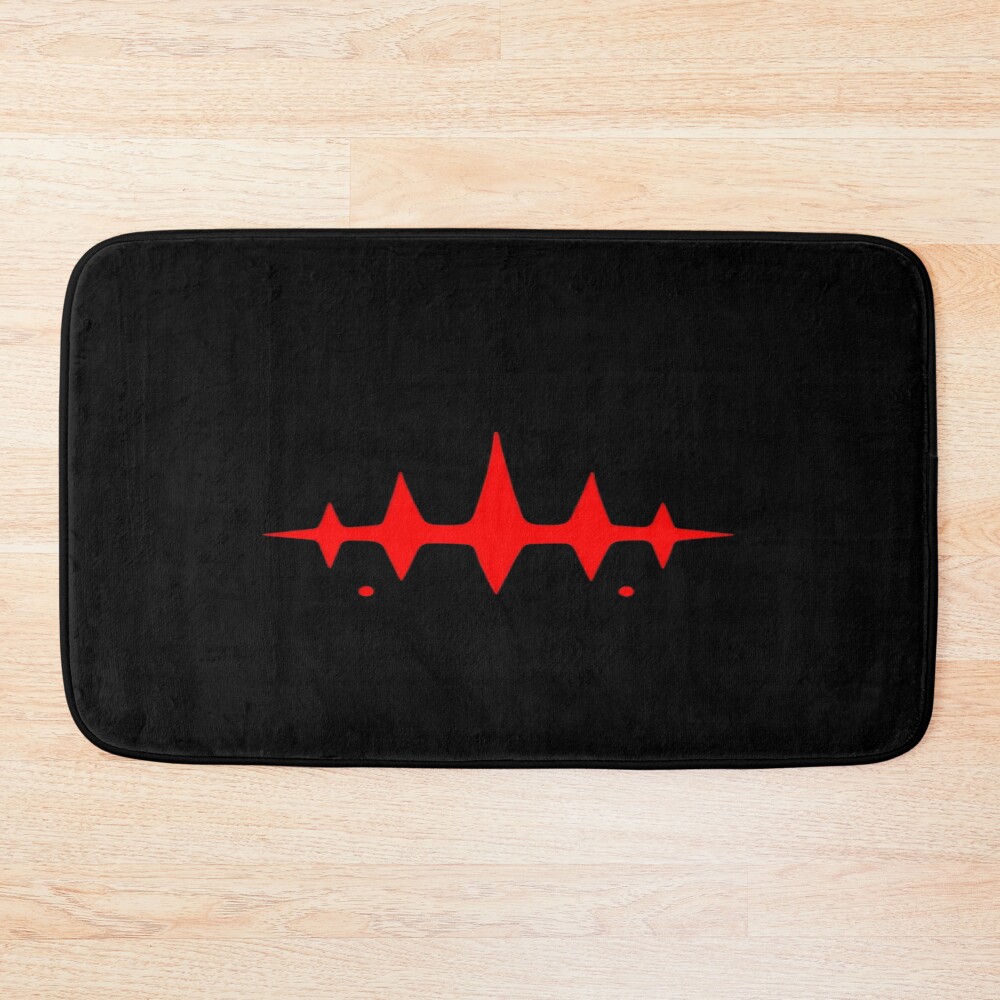 Black Clover Dark Fantasy Blade Warrior Bath Mat