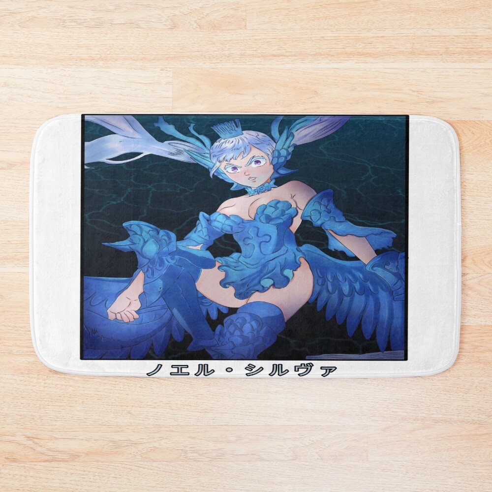 Black Clover Scribble Knight Silva Bath Mat