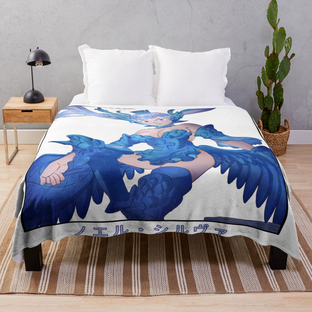 Black Clover Doodle Silva Elite Throw Blanket