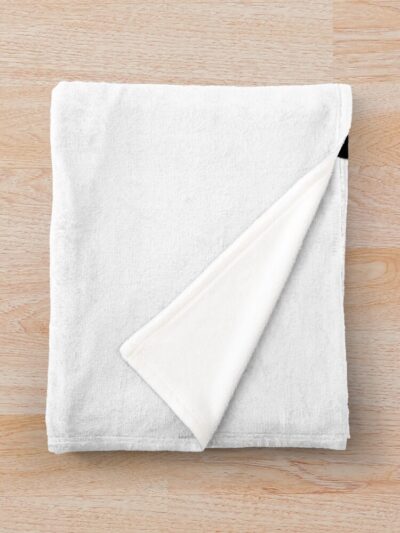 Alternative view of Dark Fantasy Sword Warrior Black Clover Throw Blanket