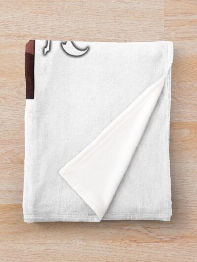 Alternative view of Doodle Anti Magic Boy Black Clover Throw Blanket