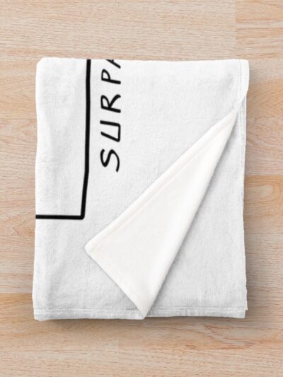 Alternative view of Black Clover Doodle Sukehiro Style Throw Blanket