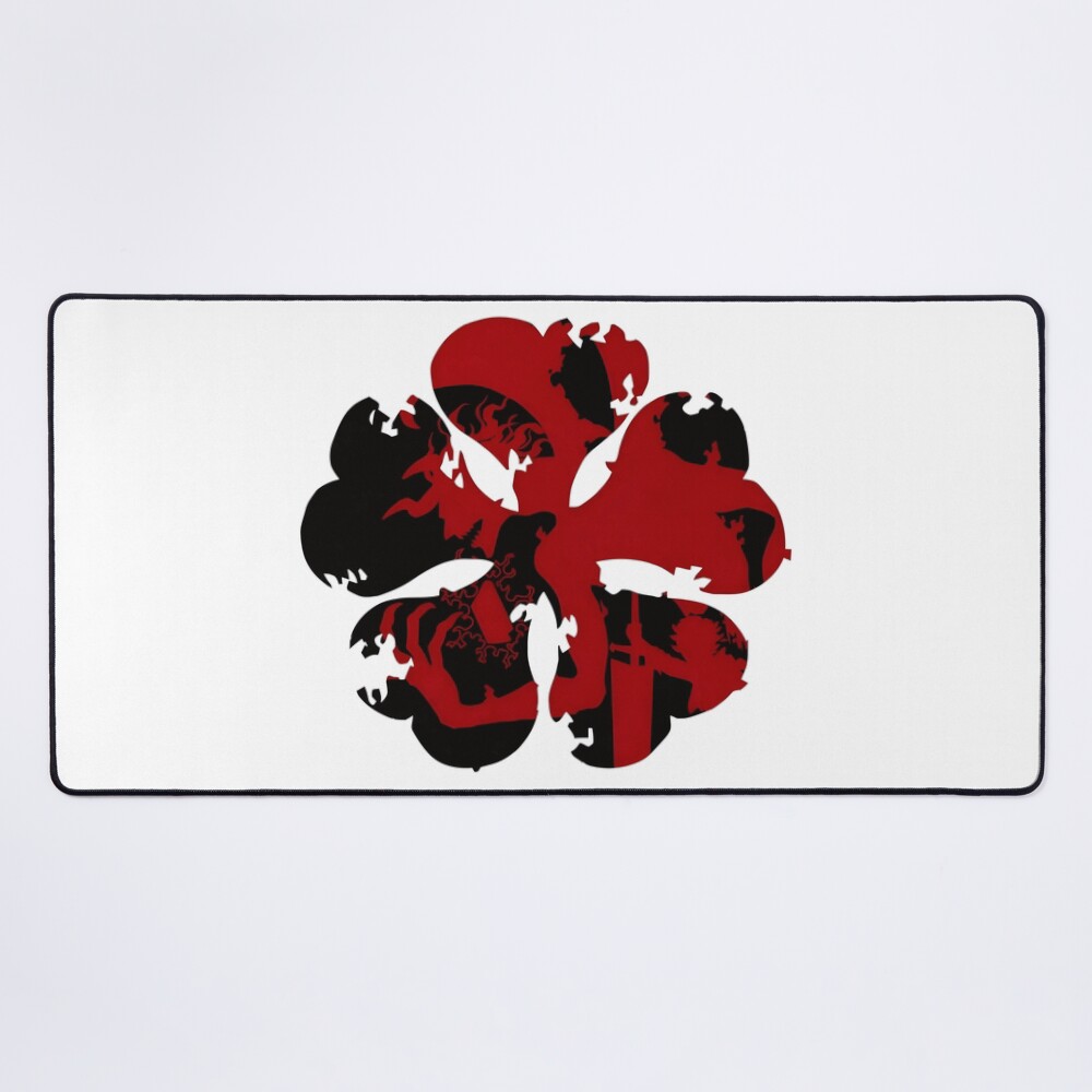 Black Clover Royal Clover Emblem Mouse Pad