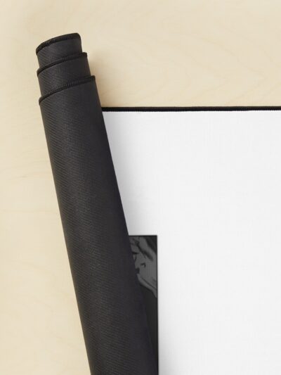Alternative view of Black Clover Scribble Black Bull Mouse Pad