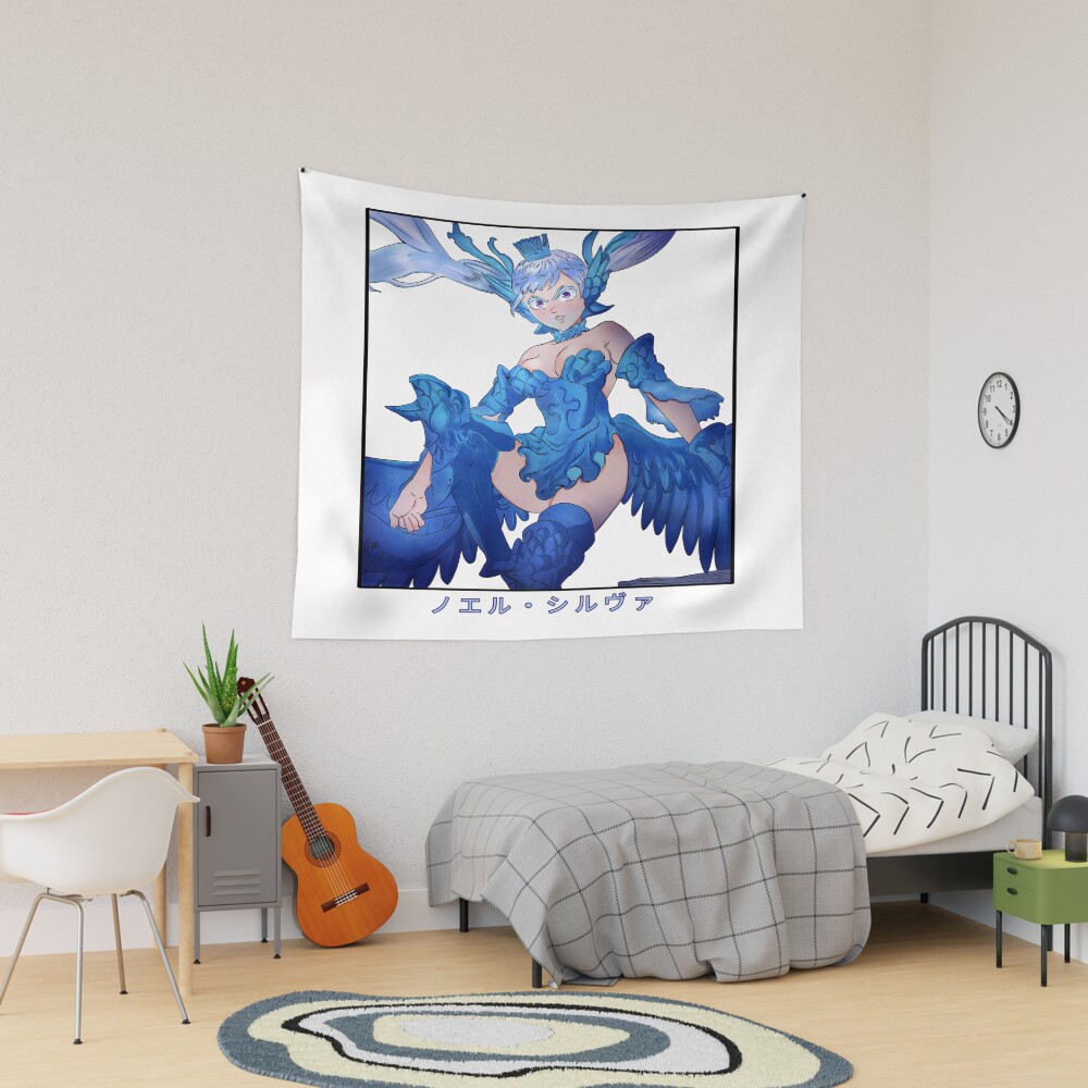 Black Clover Doodle Silva Elite Tapestry
