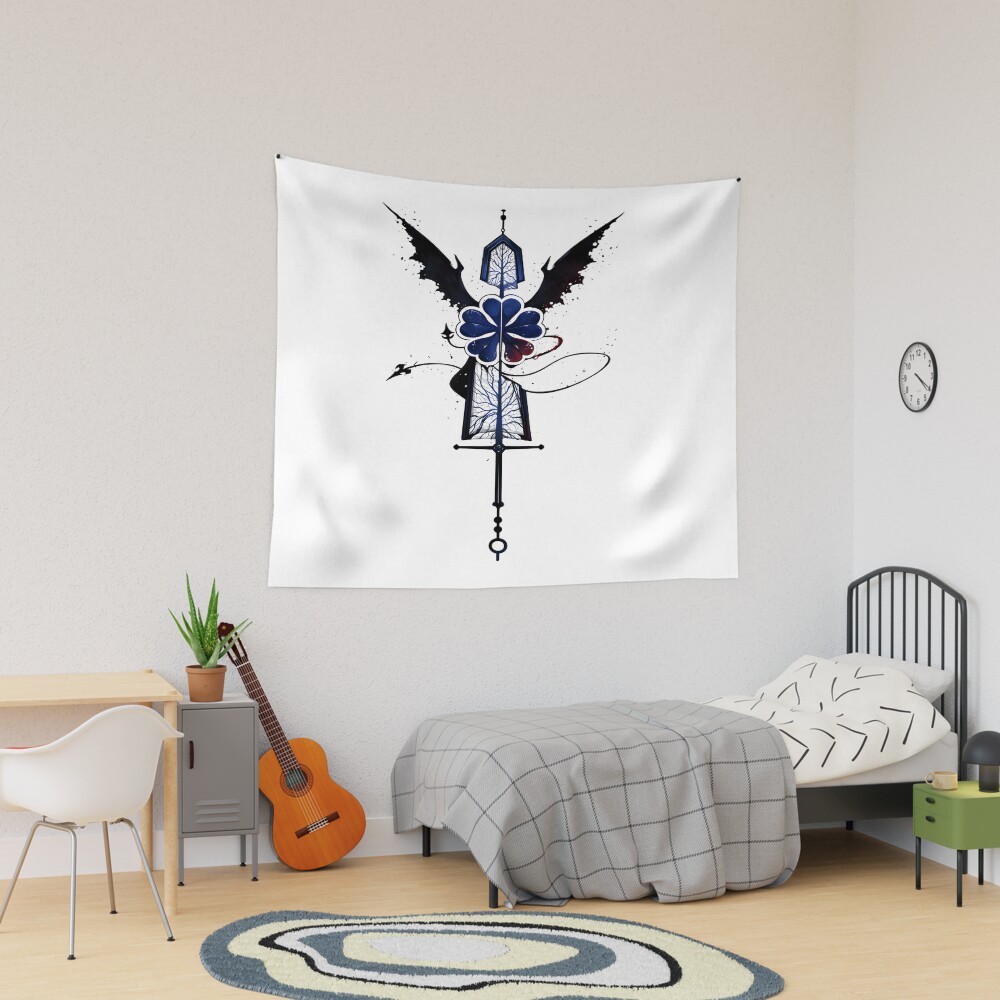Asta Black Clover Magic Knight Tapestry